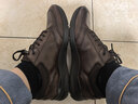 爱步（ECCO）休闲皮鞋男 牛皮运动鞋 欧文511734 55738棕色(建议正码正拍) 实拍图