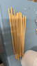 双枪天然竹筷子 无漆无蜡家用竹筷餐具套装10双装招财进宝升级款 实拍图
