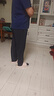 骆驼（CAMEL）冰感防晒运动裤女速干透气弹力休闲裤子 J25BARLG065 幻影黑 M 实拍图