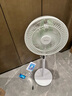 美的（Midea）【幸运草安睡1S】一级能效直流变频声控电风扇家用遥控卧室静音落地扇台式桌面抗菌大风力转页扇 实拍图