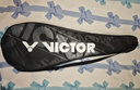 威克多（VICTOR）胜利羽毛球拍铁锤雅思全碳素龙单拍TK-HMRL巧克力色5U已穿线24磅 实拍图