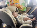 Heekin德国 儿童安全座椅汽车用0-4-12岁婴儿宝宝360度旋转ISOFIX硬接口 时尚灰(ISOFIX+360度旋转) 实拍图
