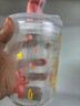 富光 玻璃杯家用儿童牛奶杯子带刻度耐热吸管水杯喝奶杯微波炉可加热 实拍图