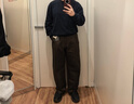 优衣库卫衣/长袖男装女装运动衫482308 475377 482308/01乳白色 M 实拍图