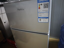 荣事达（Royalstar）小冰箱小型家用出租房双门一级能效宿舍冷藏冷冻两用节能电冰箱 42A126【一级能效】【三天不到1度电】银 实拍图