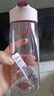 聚心尚品 简约运动水杯女夏季便携大容量健身杯子男学生塑料杯带茶漏 款式颜色随机发1只 480ml 实拍图