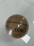 斯伯丁（SPALDING）篮球飞行员06十字型防尘吸湿皮料室内外通用7号成人青少年77-739Y 实拍图