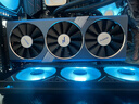 蓝戟（GUNNIR）Intel Arc A770 Flux 8G OC B 2400MHz  GDDR6 苍蓝 高端游戏设计视频剪辑显卡 实拍图