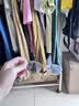 玉品堂折叠老花镜男式方便携带迷你眼镜防蓝光高清耐磨耐用8201银150度 实拍图