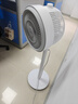 美的（Midea）【暴风循环】空气循环扇大风量摇头电风扇家用台式落地扇轻音卧室节能小风扇柔风轻羽扇 FGA24TQ 实拍图