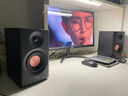漫步者（EDIFIER）MR4 有源监听2.0音箱 高保真HIFI音质 多媒体电脑电视音响 桌面音响 白色 实拍图