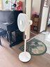 美的（Midea）【幸运草安睡1S】一级能效直流变频声控电风扇家用遥控卧室静音落地扇台式桌面抗菌大风力转页扇 实拍图