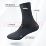 安踏袜子【4双装】运动袜长袜舒适抗菌吸汗透气跑步篮球袜男女 实拍图