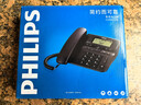 飞利浦（PHILIPS）电话机座机 固定电话 办公家用 家庭有线电话 来电显示 双接口 免电池 CORD118黑色 实拍图