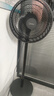 美的（Midea）【超级单品】七叶轻音立式电风扇家用柔风落地扇台式桌面小型风扇大风量节能摇头宿舍电扇 SAF30AB 实拍图