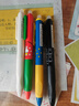 晨光（M&G）文具 热可擦中性笔 米菲限定按动水笔子弹头0.5mm黑色 小学生用卡通高颜值签字笔 4支装FKPH7109A 实拍图