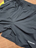 川崎（KAWASAKI）羽毛球服男女中性款休闲运动短裤子运动裤透气排汗黑色YMB-1812XL 实拍图