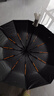 暖心话全自动雨伞折叠大号男女双人晴雨两用防紫外黑胶防晒遮阳伞太阳伞 72骨升级款大伞-尊贵黑 实拍图