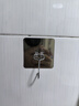 强力挂钩透明无痕粘钩贴墙上粘贴承重贴钩免打孔钩子浴室通用厨房 金色大方钩 10个装 实拍图