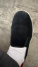 3514老北京布鞋一脚蹬劳保布鞋工作鞋轻便爸爸鞋传统男布鞋 黑色42 实拍图