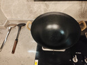 王源吉铁锅炒锅铸铁锅双耳苏锅王老式家用圆底无涂层龟纹大肚炒锅36cm 实拍图