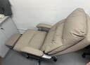 顾全电脑椅人体工学椅真皮办公椅可躺久坐舒适老板椅C570金咖皮 实拍图