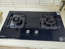 康佳（KONKA）燃气灶煤气灶双灶家用 5.2kW大火力可拆卸设计【换装优选760大面板】铜火盖 JZT-KY01B（天然气） 实拍图