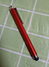 触屏笔手机iPad平板手写笔触屏笔触控笔橡胶头苹果安卓通用 触屏笔【即拿即用】【红色】 实拍图