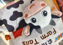 JOLLYBABY尾巴布书早教婴儿撕不烂可啃咬玩具0-6个月宝宝手撕书-农场 实拍图