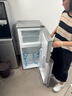 美的（Midea）112L两门小冰箱灰色双温小冰箱迷你家用宿舍租房灵活摆放节能低音深冷速冻 BCD-112CM 实拍图