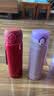 膳魔师（THERMOS）保温杯500ml大容量男女士儿童不锈钢保温保冷水杯子JNL-503 PPL 实拍图