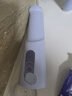 京东京造高端便携式冲牙器蓝色 屏显10档调节300ml大水箱洗牙器洁牙器牙齿冲洗器预防牙结石 女 实拍图