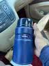 膳魔师（THERMOS） 焖烧杯大容量保温饭盒316L不锈钢闷粥杯焖烧罐保温桶饭桶TCLE 蓝色 720ml 实拍图