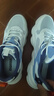 361°男鞋运动鞋男云朵春夏季网面透气复古老爹鞋厚底百搭休闲鞋子男款 【透气网纱】羽毛白/氧气蓝 43 实拍图