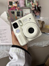 INSTAX富士instax立拍立得 一次成像相机 miniSE（mini7+升级款）白色 实拍图
