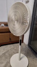 美的（Midea）【幸运草安睡2.0 MAX】一键闪装/直流变频家用轻音电风扇语音遥控落地扇 大风量一级能效卧室电扇 实拍图