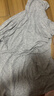 优衣库女装HEATTECH EXTRA WARM混纺高领T恤/长袖9%羊绒478954 478954/03灰色 XL 实拍图