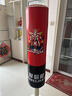 爱倍健（AIBEIJIAN）儿童拳击沙袋不倒翁沙袋散打立式家用泰拳实心吸盘沙包沙袋 1.45米红战神光滑地面使用 专业款 实拍图