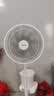 美的（Midea）电风扇 家用七叶立式落地扇宿舍卧室轻音节能摇头桌面小风扇大风力空气循环风扇 SAF30AC 实拍图