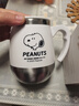 史努比（SNOOPY）马克保温杯带手柄不锈钢办公室保温保冷杯男女高颜值情侣喝水杯子 实拍图