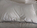 京东京造【TOP1】五星级酒店羽绒枕头欧洲白鹅绒蓬松柔软成人枕芯单只中枕 实拍图