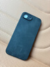 世咏（SHIYONG）适用苹果17e手机壳 iphone17e/16e保护套全包超薄防摔轻奢羊巴皮简约国风小羊皮男女款 黑色 实拍图