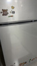 新飞冰箱小型租房用 一级能效冷 藏冷冻两用1-2人家用小冰箱 出租房双门电冰箱办公室两门 26年升级 58A一级能效【高性价比】银 实拍图