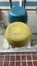 双层塑料洗菜盆沥水篮子厨房神器多功能客厅家用水果盘洗水果菜篮 青黄色 1个 实拍图