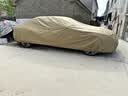 HAPOWER牛津布汽车车衣车罩防晒防雨隔热防尘加厚遮阳车套外全罩通用四季 焕新升级【卡其色】600D航天级100%牛津布车衣 【加厚款】纳米防水防暴晒防冰雹技术*四季防护 晒单实拍图