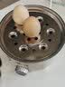 小熊（Bear） 煮蛋器 小型家用电蒸锅智能定时不锈钢蒸蛋器自动断电蒸锅鸡蛋羹迷你鸡蛋器易操作 单层 【旋钮定时+304不锈钢】ZDQ-B07C3 实拍图