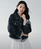 森马（Semir）牛仔外套女利落短款复古时尚箱型夹克2026春时尚通勤109126108005 实拍图