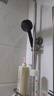【热卖千万】增压花洒喷头黑武士魔幻五档淋浴花晒头淋雨喷淋花酒 黑武士花洒 实拍图