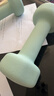 Keep哑铃女士健身家用彩色浸塑环保手铃亚铃全身塑形浅绿1.5kg*2 实拍图