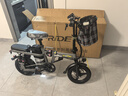 普莱德新国标折叠电动自行车 超长续航电动车 铝合金代驾车 锂电池助力男女通用成人电瓶车 代步电单车 航空铝合金-进口级40A-纯电约120km送GPS 实拍图